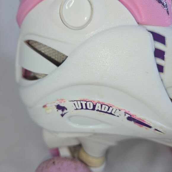 Chicago Skates Girls Adjustable Quad Roller Skates Size 1-4 Pink Purple - Picture 3 of 16